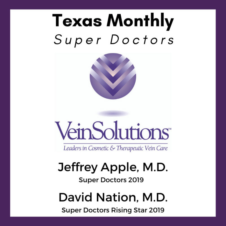VeinSolutions Physicians Earn Texas Monthly Super Doctors Recognition