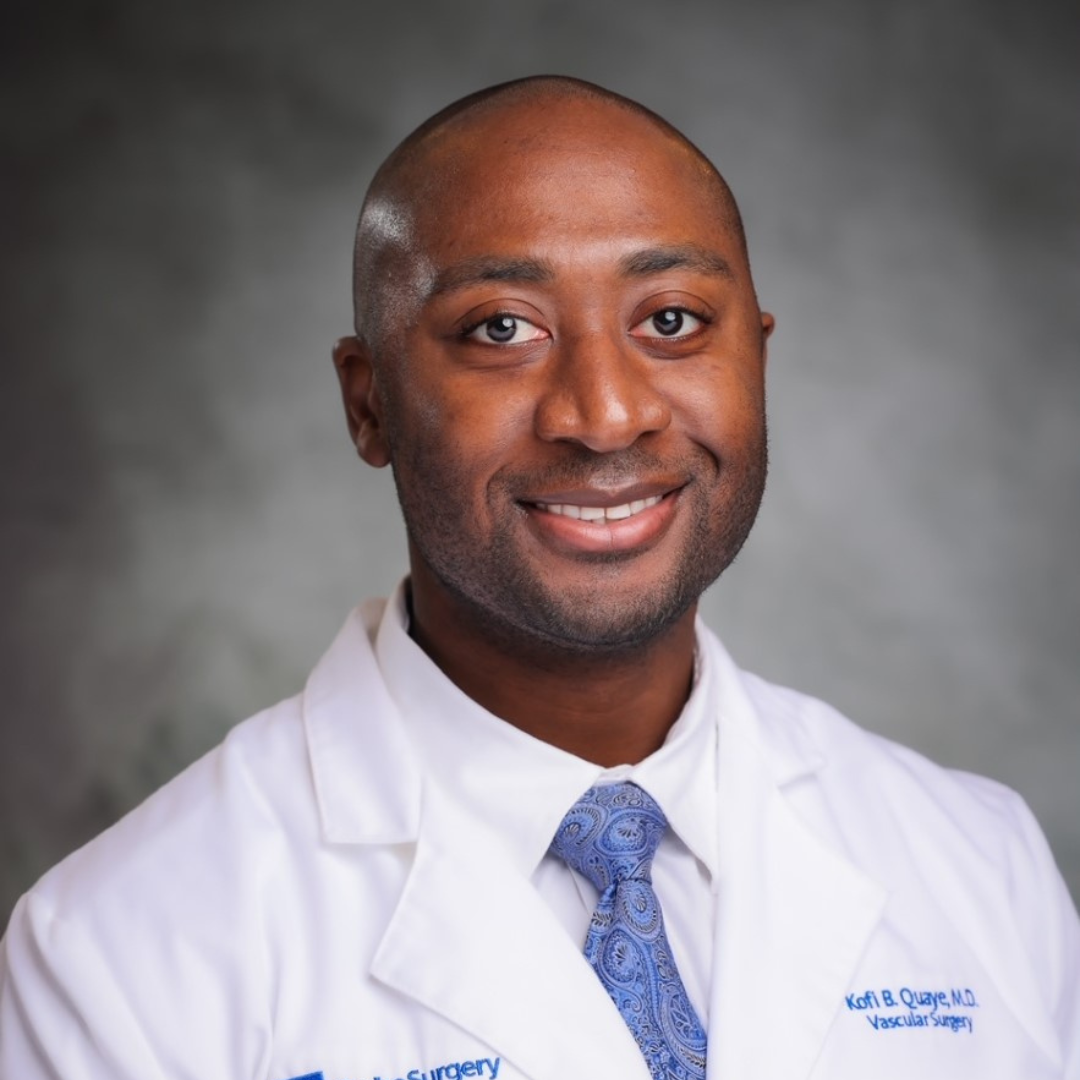 vascular surgeon Dr. Kofi Quaye